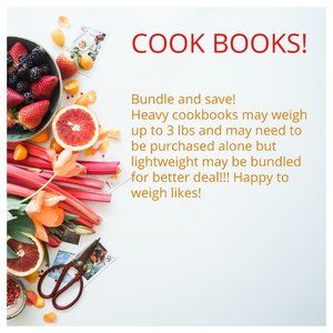 Like this post for notifications on cookbooks listed